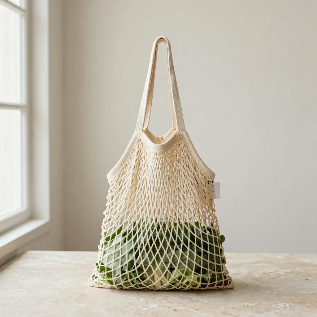 Túi Lưới Cotton Đi Chợ
